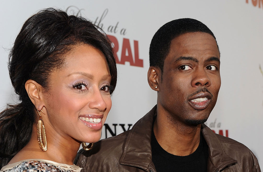 Chris Rock with his wife Malaak Compton-Rock, pictured in 2010.