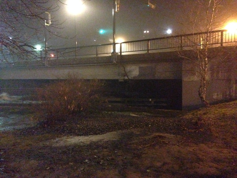 Fish Hatchery Park remains closed due to the over-flowing Sackville River.