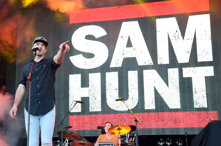 Country music singer Sam Hunt will be live on 'The Morning Show.'.