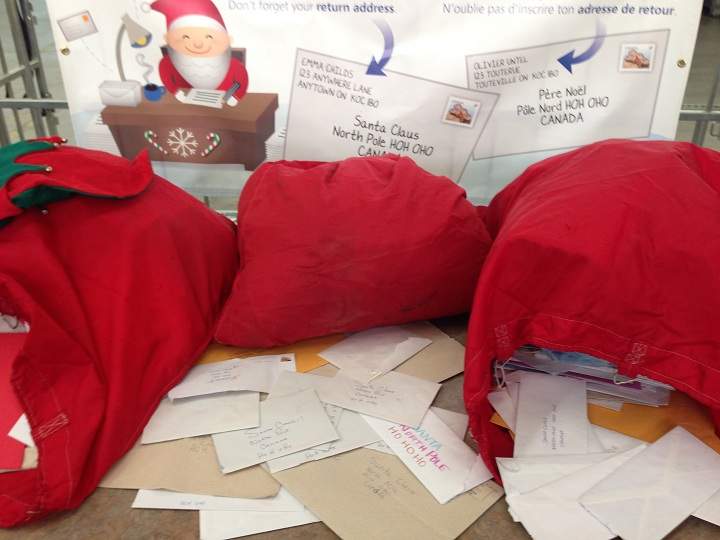 Santa Claus Letters Winnipeg Canada Post