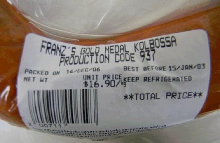 Sausage, kolbassa products recalled over Listeria concerns - image
