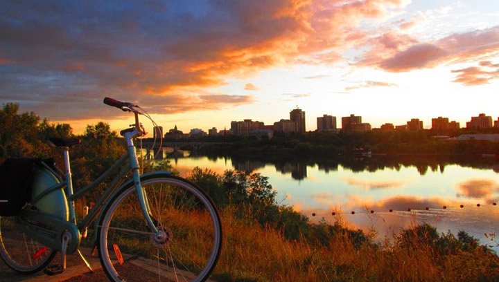 Sept 11: A stunning photo taken by Valerie Heart on the Meewasin Trail in Saskatoon.