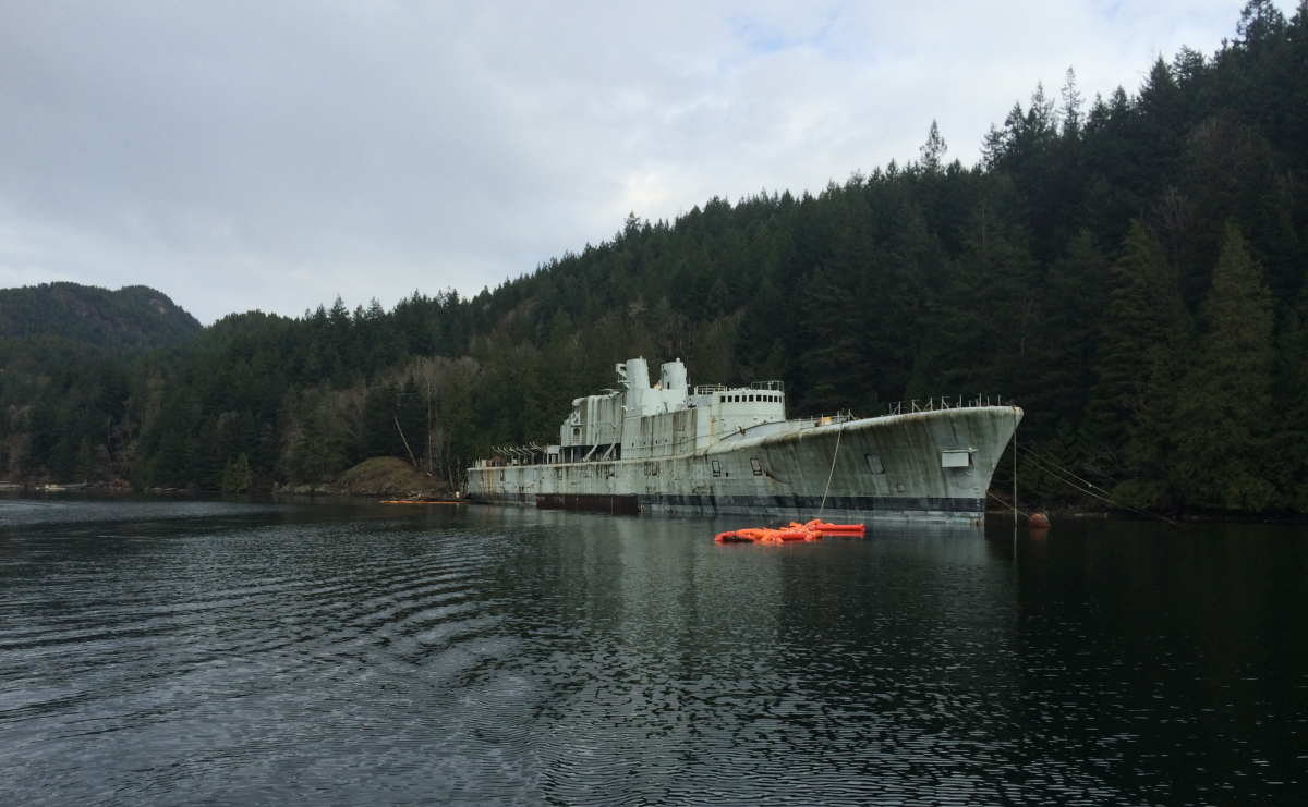 Group files injunction to stop ship from sinking in Howe Sound - image