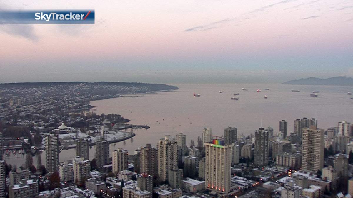 It is a chilly morning in Vancouver!