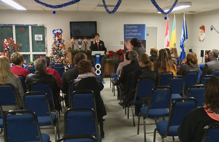 Saskatchewan Ministry of Social Services makes funding announcement for vulnerable children, youth and families in Saskatoon Friday.