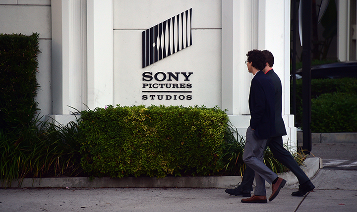 Sony Pictures Studios in Los Angeles, pictured in a file photo.