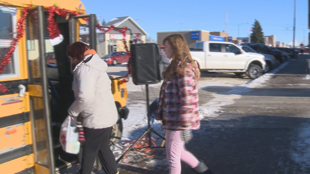 Taber ‘stuff a bus’ fueled by student support - image