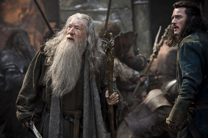 A scene from 'The Hobbit: The Battle of the Five Armies.'.