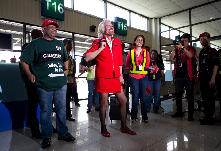 Tony Fernandes Richard Branson