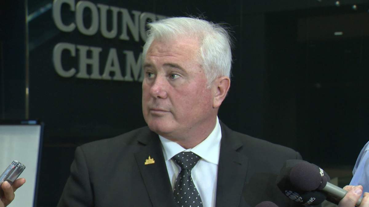 Ward 1 Councillor Ward Sutherland says he wants police to crack down on distracted pedestrians.