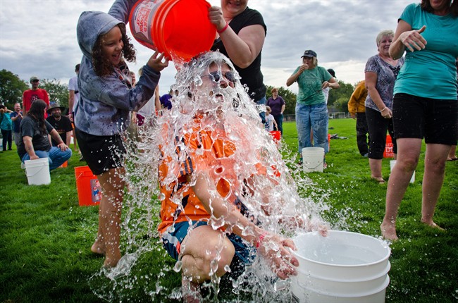 Ice bucket challenge