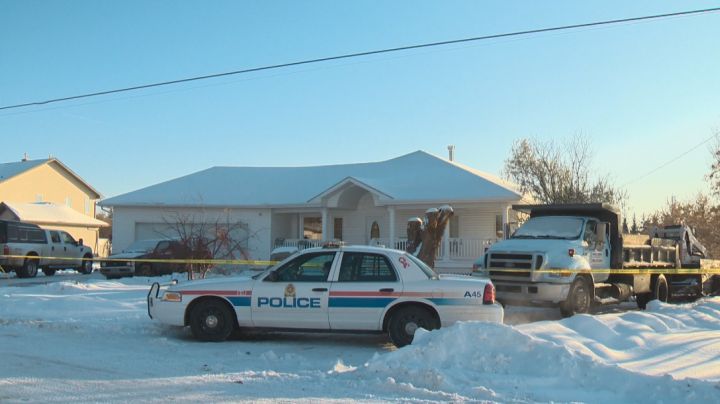 A man was found dead inside a home in the area of 188 Street and 122 Avenue Saturday, Dec. 6, 2014.