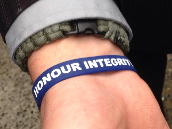 Delta police expected to stop selling wristbands in support of member charged with murder - image
