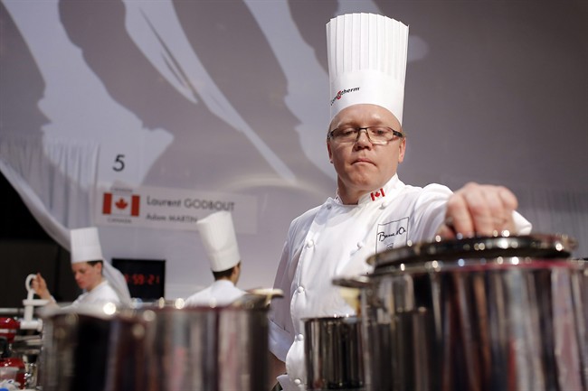 Canada has many renowned cooks. Laurent Godbout is pictured here, preparing food during the "Bocuse d'Or" (Golden Bocuse) trophy, at the 15th World Cuisine contest, in Lyon, central France earlier this year.