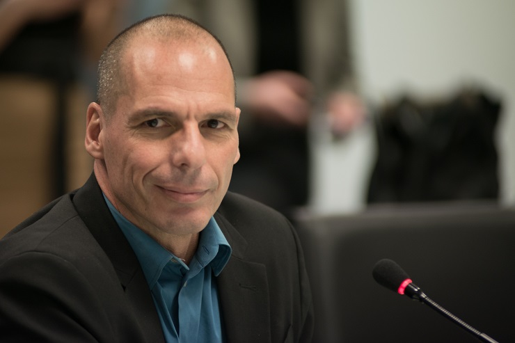 Greek Finance Minister Yanis Varoufakis is pictured in Athens, Greece, Jan. 30, 2015.