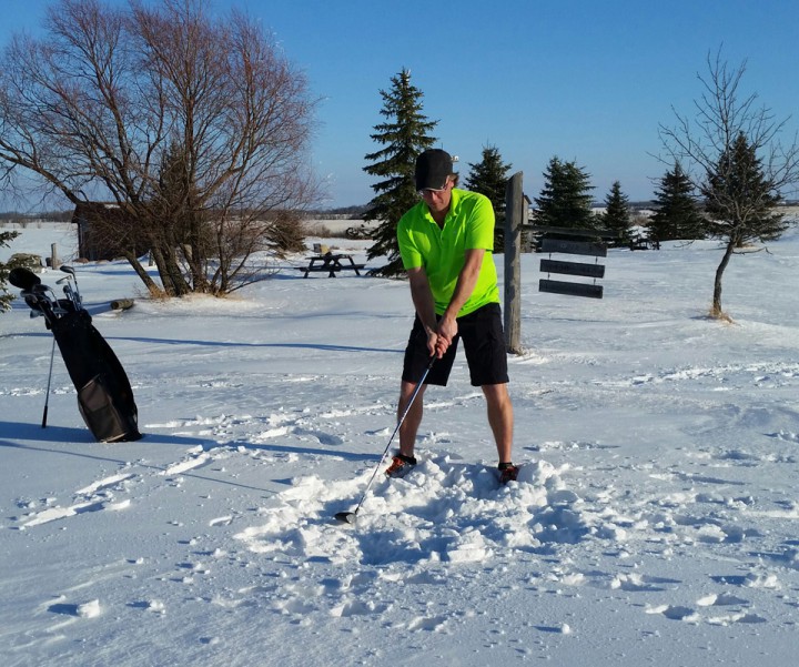 Jan. 22: This Your Saskatchewan photo was snapped by Todd Cherry of some winter golfing at Cherrydale Golf Course east of Yorkton.
