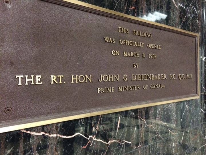 Alberta's federal building.