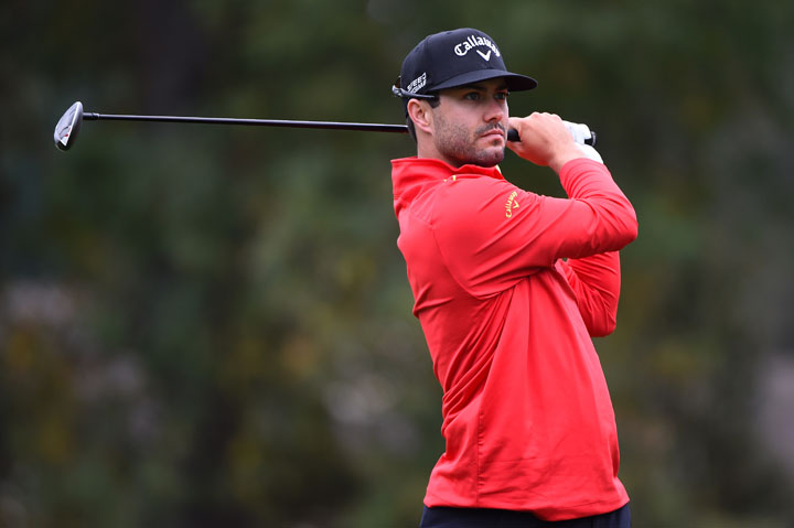 Adam Hadwin of Canada hits his tee shot on the 14th hole during round two of the Frys.com Open at Silverado Resort and Spa on October 10, 2014 in Napa, California.