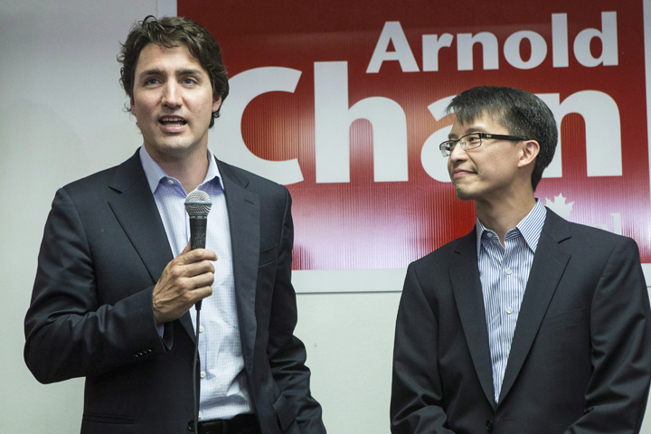 Arnold Chan, the Liberal MP representing Scarborough-Agincourt, posted a statement on his website to announce he has been diagnosed with nasopharyngeal cancer.