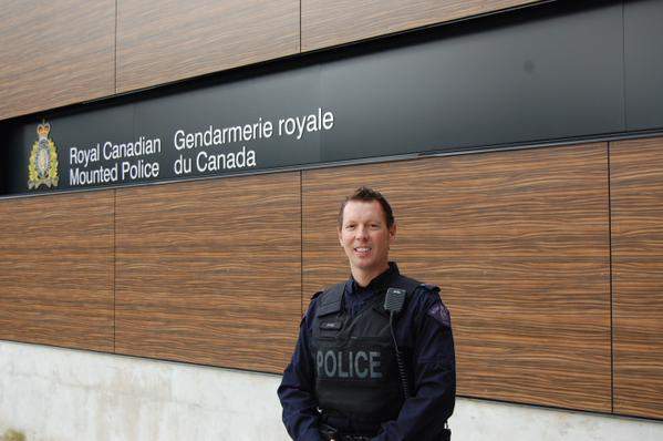 RCMP Sgt. Derek King is being credited with saving the life of a Surrey toddler after rescuing her from a fire while off-duty on January 8, 2015.