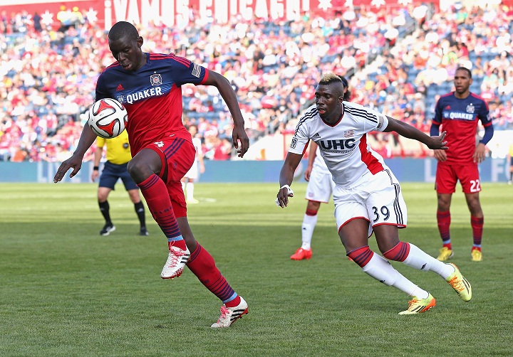 Bakary Soumare, pictured here playing with the Chicago Fire, has signed a contract with the Montreal Impact.