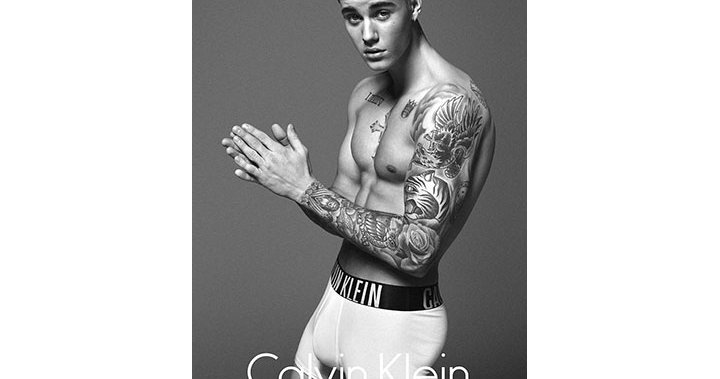 Justin Bieber is new face of Calvin Klein underwear