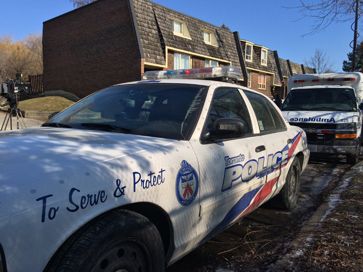 Police investigate after a young boy was found wandering in North York.