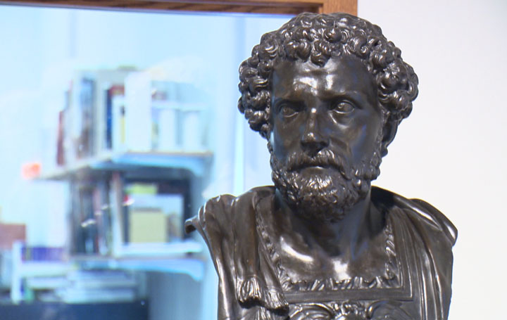 Museum at University of Saskatchewan in Saskatoon learns prized bust once belonged to French emperor.