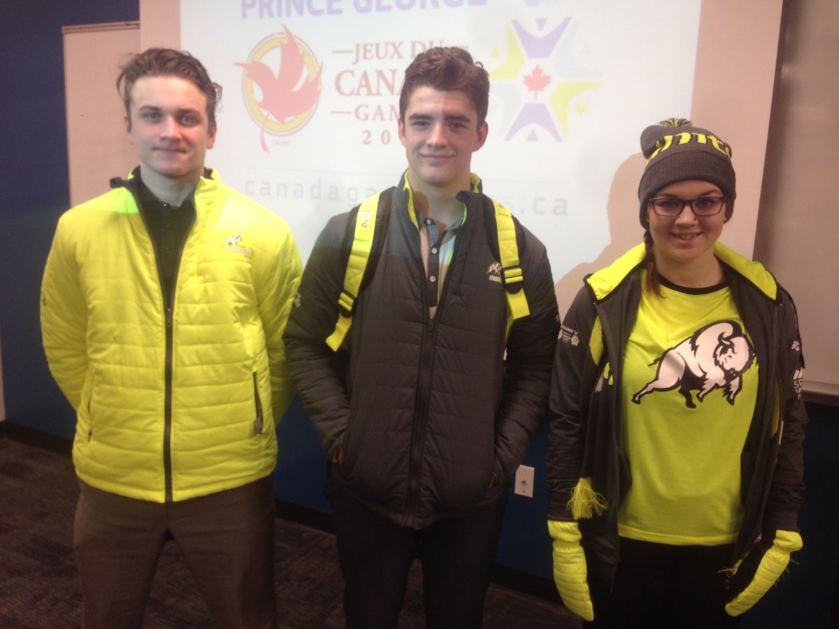 Team Manitoba unveils their uniforms and names flag bearer and lantern bearer for the Canada Winter Games.