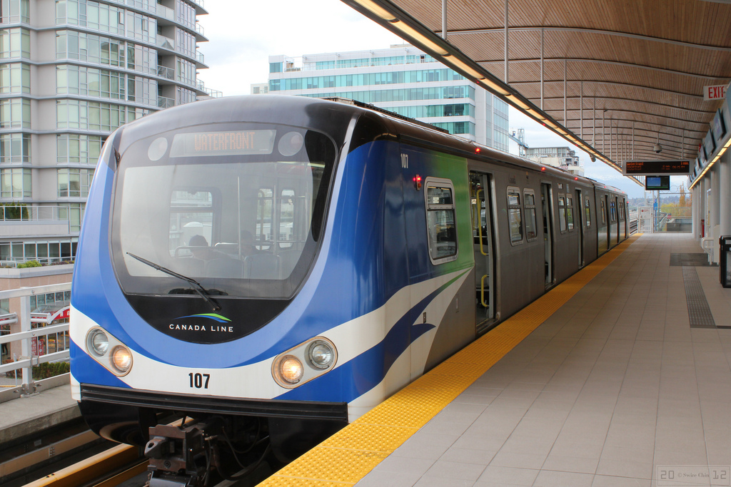 Canada Line in Vancouver.