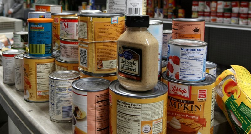 A middle school principal in Alabama wants to use canned food as a weapon in a confrontation with a school attacker.