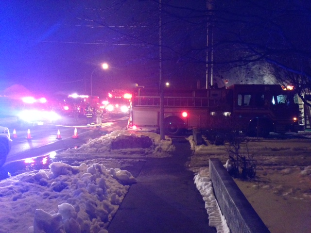 Kelowna garage fire - image