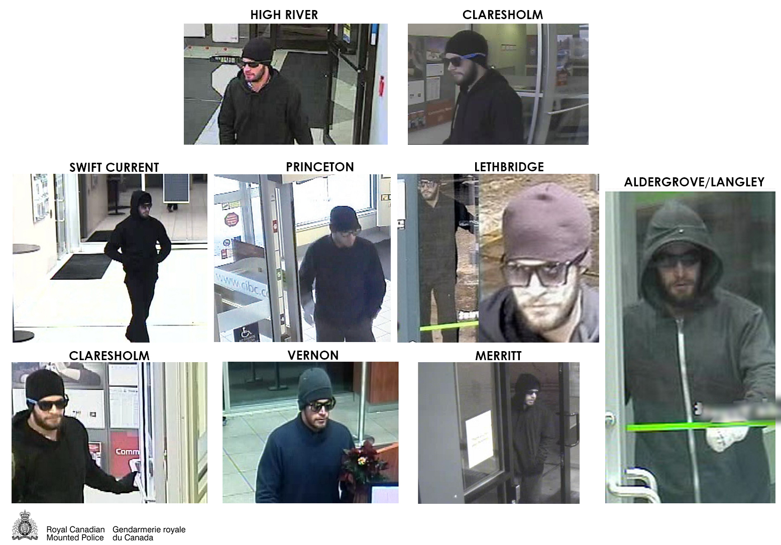 Armed Robberies In Alberta, B.C. And Saskatchewan Prompt Manhunt ...