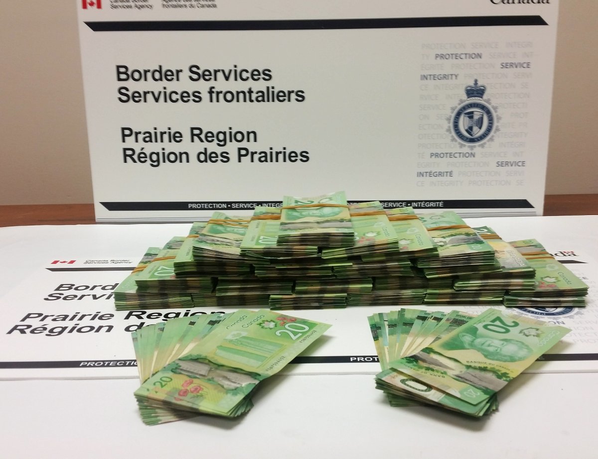 Over $38,000 in suspected proceeds of crime seized in Calgary on January 15th, 2015. 