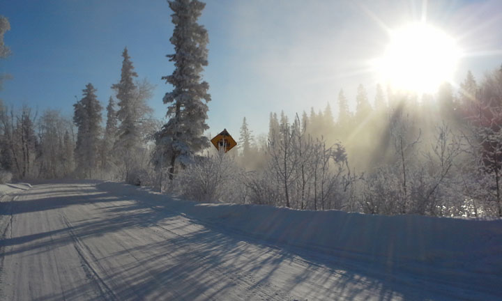 Jan. 3: This Your Saskatchewan photo was taken by Donnie Thedrummer near La Ronge.