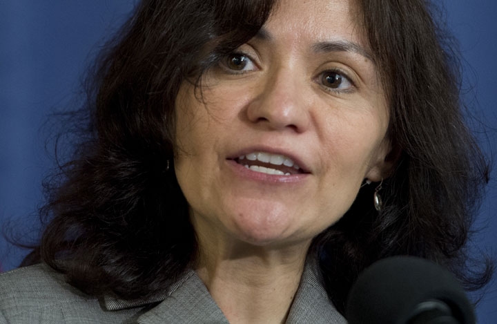 Edith Ramirez, the chairwoman of the Federal Trade Commission, warned consumers of the vast amount of information the "Internet of Things" will collect during a speech at CES 2015.