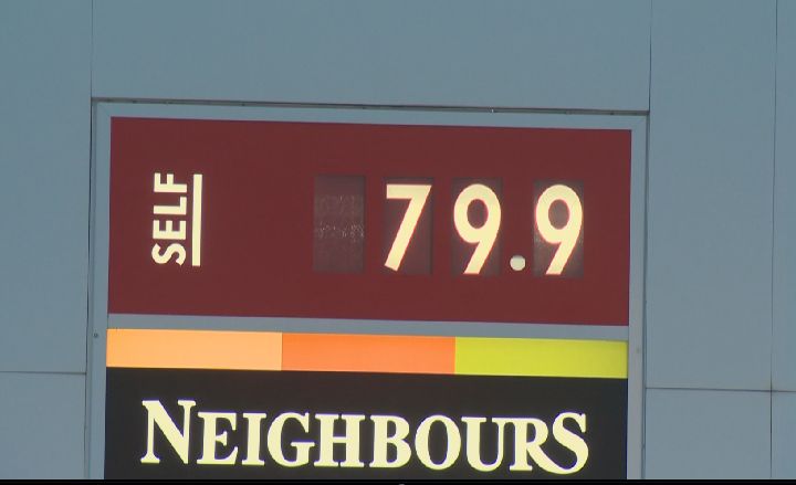 Gas prices in Edmonton seem to be on the rise.