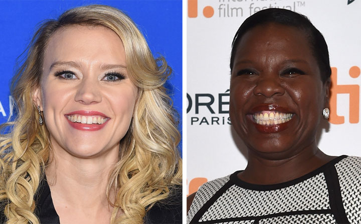 Kate McKinnon and Leslie Jones.