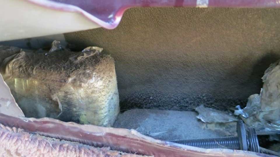 Woman finds 13 pounds of marijuana in her used van