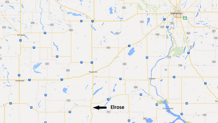 At least one person is dead after a crash Monday morning on Highway 4 near Elrose, Sask.