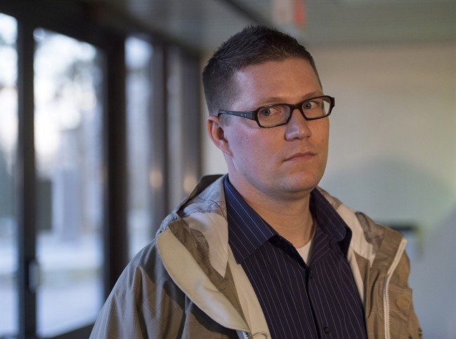 Ryan Millet, a Dalhousie University dentistry student, arrives for a disciplinary hearing in Halifax on Jan. 20, 2015. 