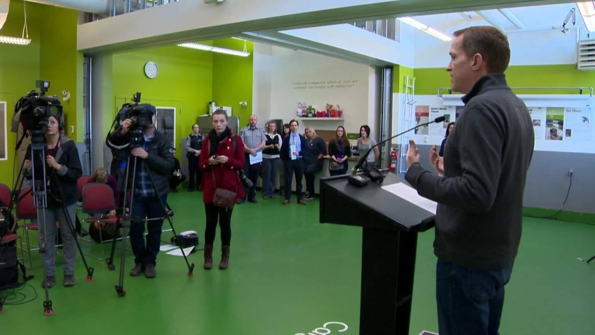The Calgary Humane Society is among the organizations that will benefit from the $70,000 Vets To Go Calgary Animal Abuse Fund.