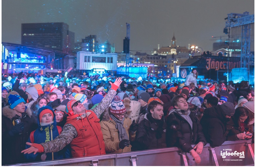IglooFest runs every Friday, Saturday and Sunday until Feb. 8 at 7 p.m. at Jacques Cartier Pier in the Old Port.