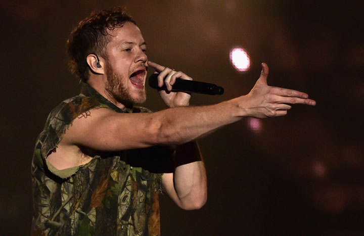 Dan Reynolds of Imagine Dragons, pictured in December 2014.