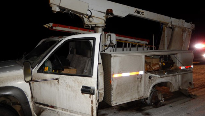 Man facing numerous charges after wild police chase up Highway 11 from Saskatoon to MacDowall.