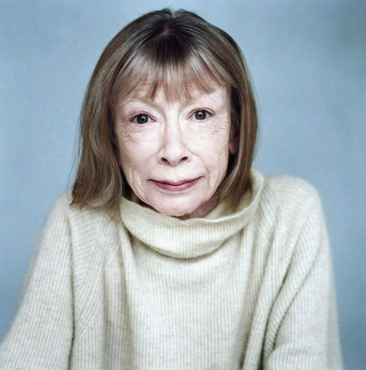 Author Joan Didion is shown in a handout photo