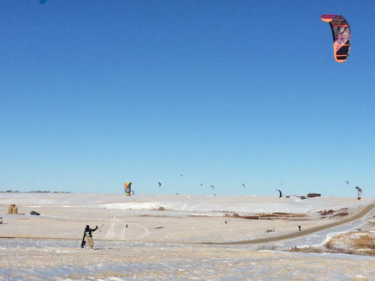 Sask. billed as perfect playground for kiteboarding - image