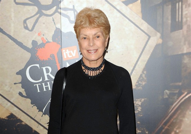 An Oct. 3, 2008 photo from files of Ruth Rendell, at an award ceremony in London.