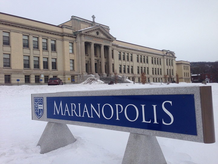 Marianopolis College in Westmount is closed for the day. Tuesday, Jan. 27, 2014.