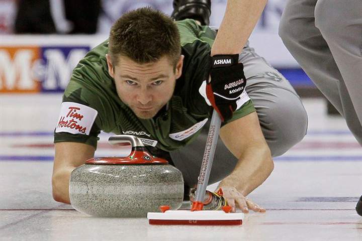 Winnipeg's Mike McEwen won the 2014 Canada Cup in Alberta last year.